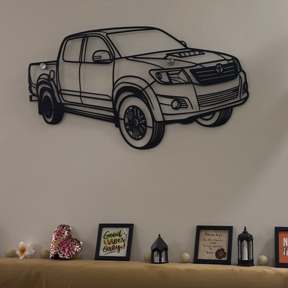 Revo Black Metal Wall Art