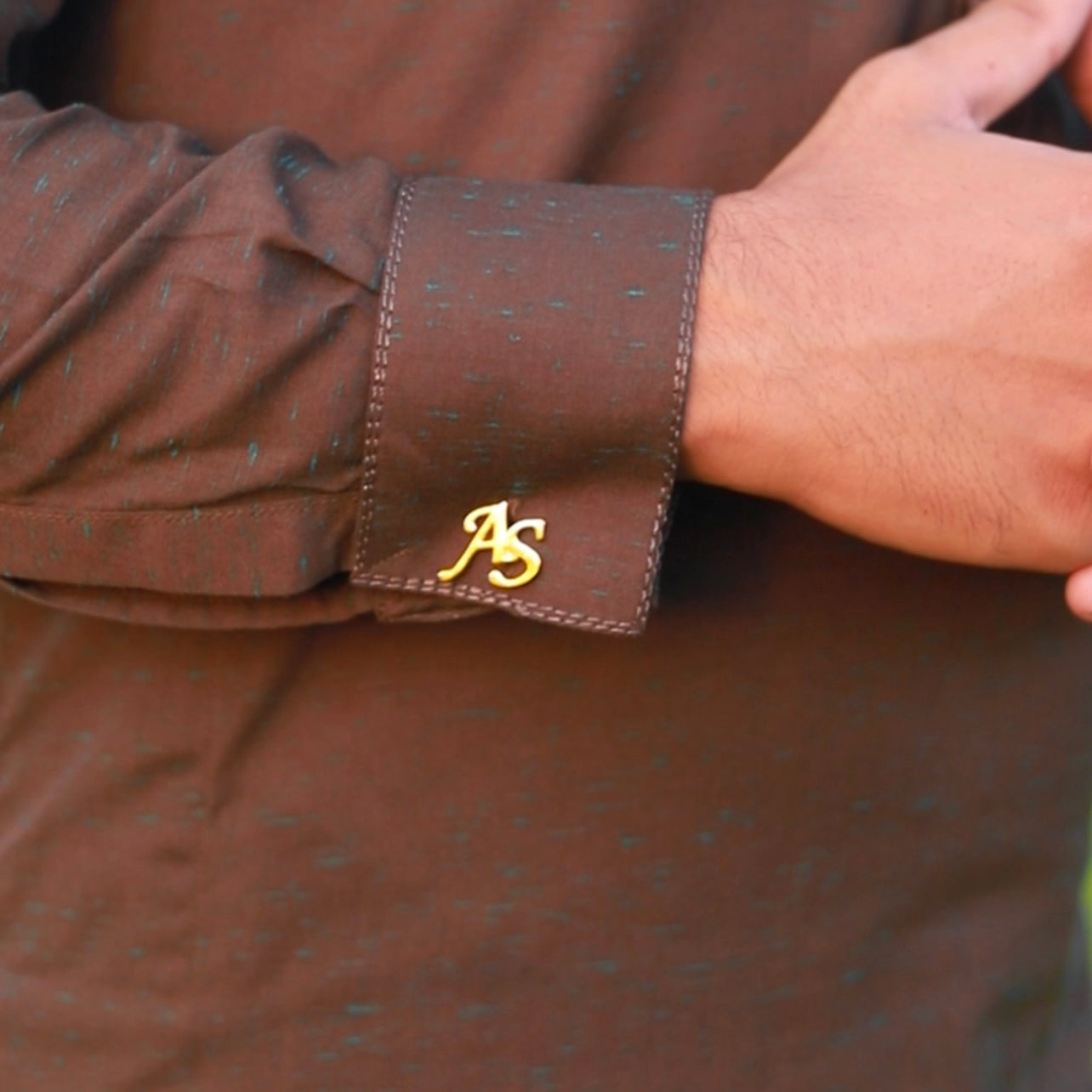 Initial Letter Cufflinks