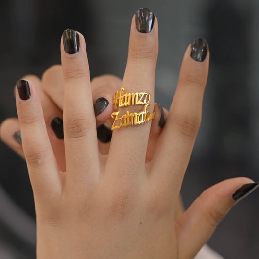 CUSTOMIZE NAME RING