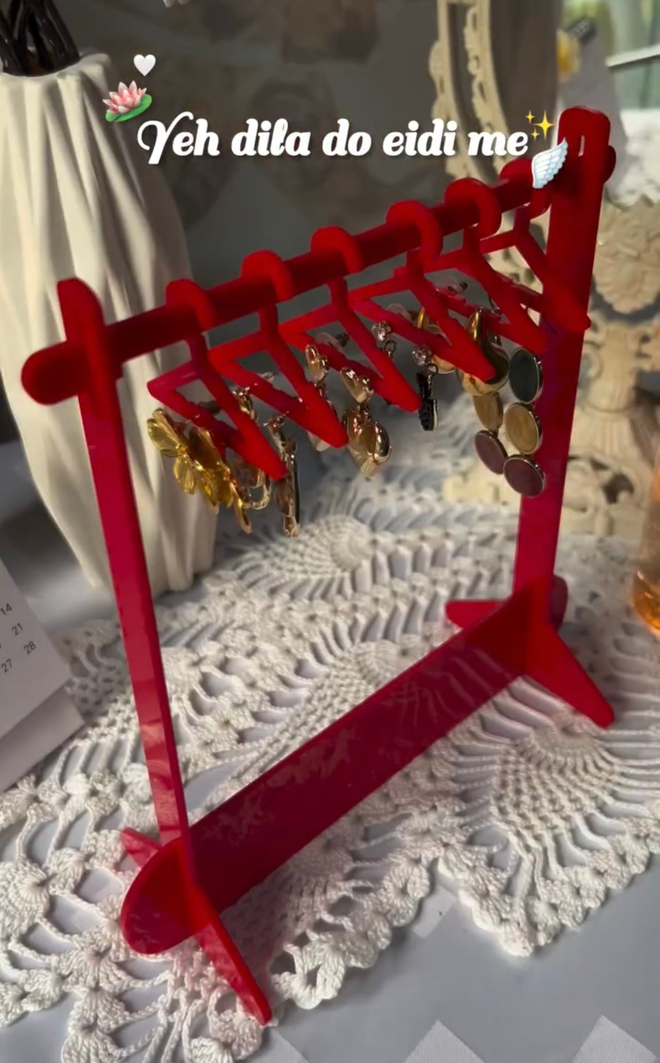 Acrylic Jewlery Organizer💍