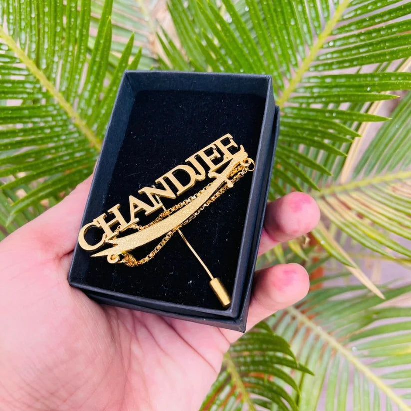 NAME COAT PIN